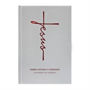 Harpa avivada e corinhos letra hipergrande 08 Jesus branca