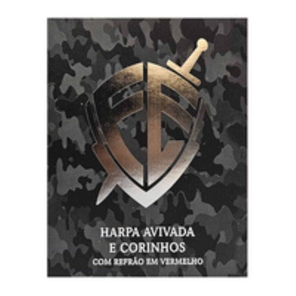 Harpa avivada e corinhos letra maior - 05 escudo camuflado