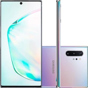Usado: Samsung Note 10+ 256 GB Prata - Regular