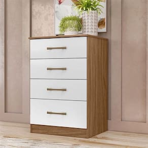 Cômoda Gaveteiro Ambiente Ms913 Branco - Moval