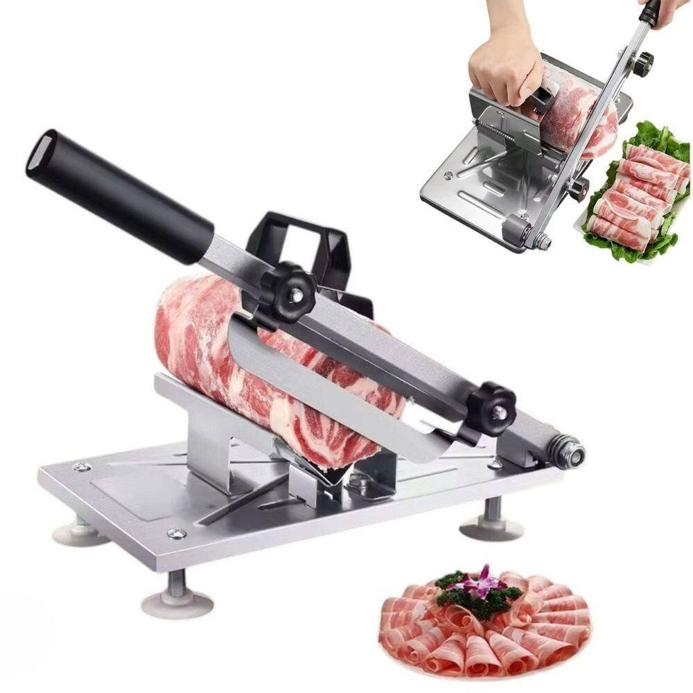 Fatiador Manual Aço Inox – Cortador De Carnes, Frios E Legumes - Alta Precisão E Versatilidade