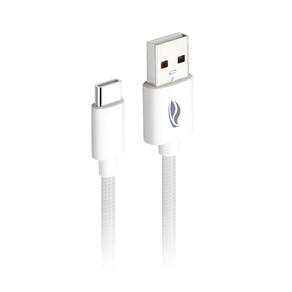 Cabo De Dados Usb Tipo C - 2 Amperes-Branco