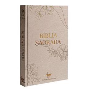 Biblia Sagrada tradução oficial - Luxo - Letra grande - Feminina