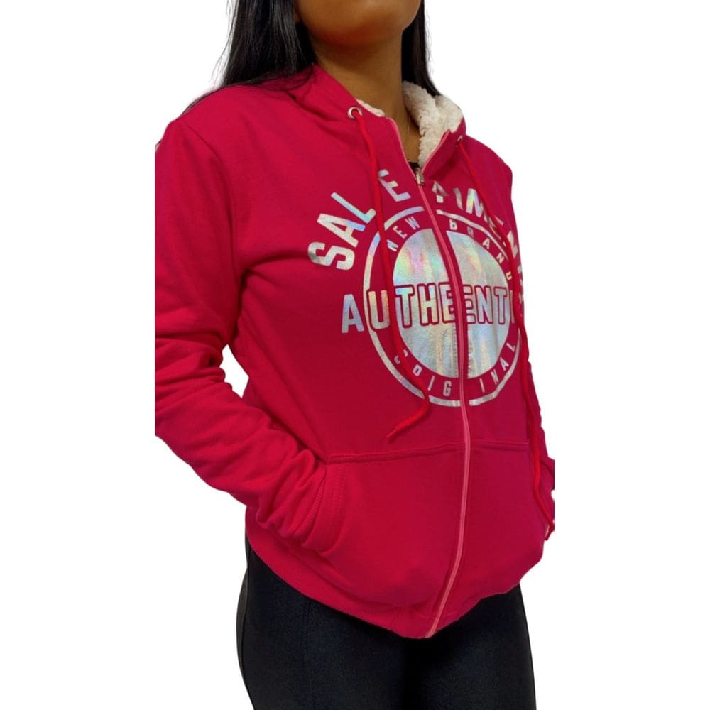 Blusa de Moletom Feminina Dupla Face Sal e Pimenta