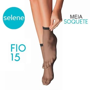 Meia Fina Sapt Soquete Selene 9870.001.6.788
