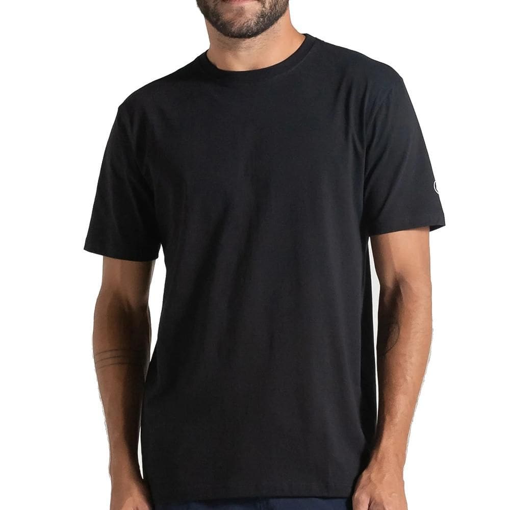 Camiseta Volcom Solid Stone WT25 Masculina Preto