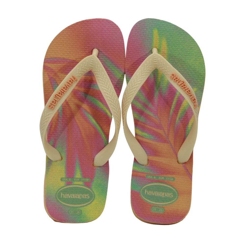 Chinelo Feminino Havaianas Top Fashion Pêssego