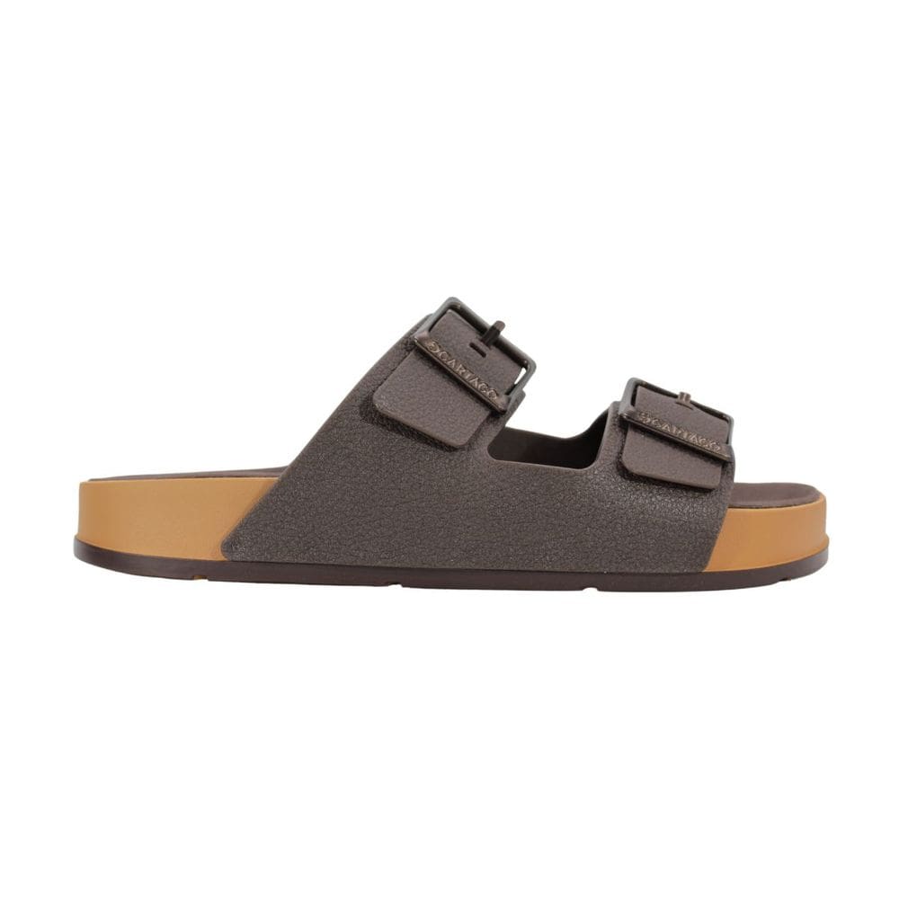 Chinelo Slide Cartago 12501 Milao Plus Castor/Marrom