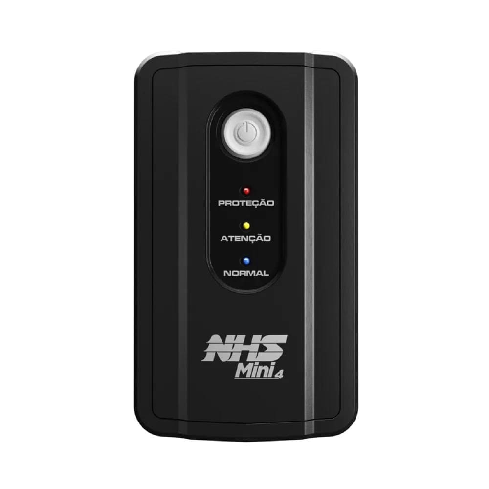 Nobreak NHS Mini 4, 700VA, Entrada Bivolt, Saída 120V, com 1 Bateria