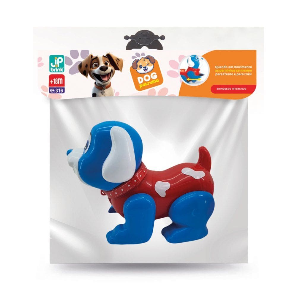 Brinquedo Infantil Interativo Dog Patrulha - diverso