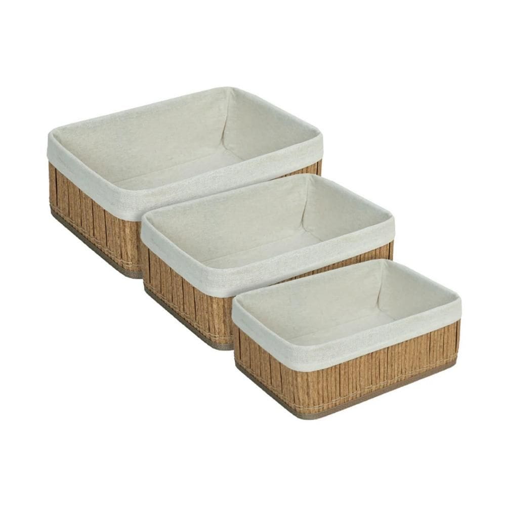 Cesto Jolitex Tamanho P Multiuso 25X15x18 Bambu 0248012.L0057