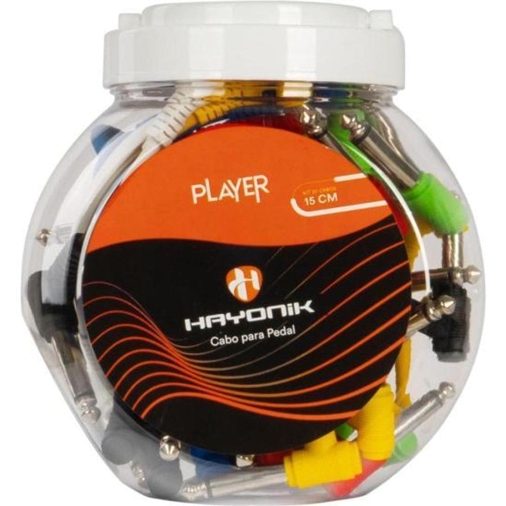 Kit Cabo Para Pedal 15cm Hayonik diverso Com 20 [F002]