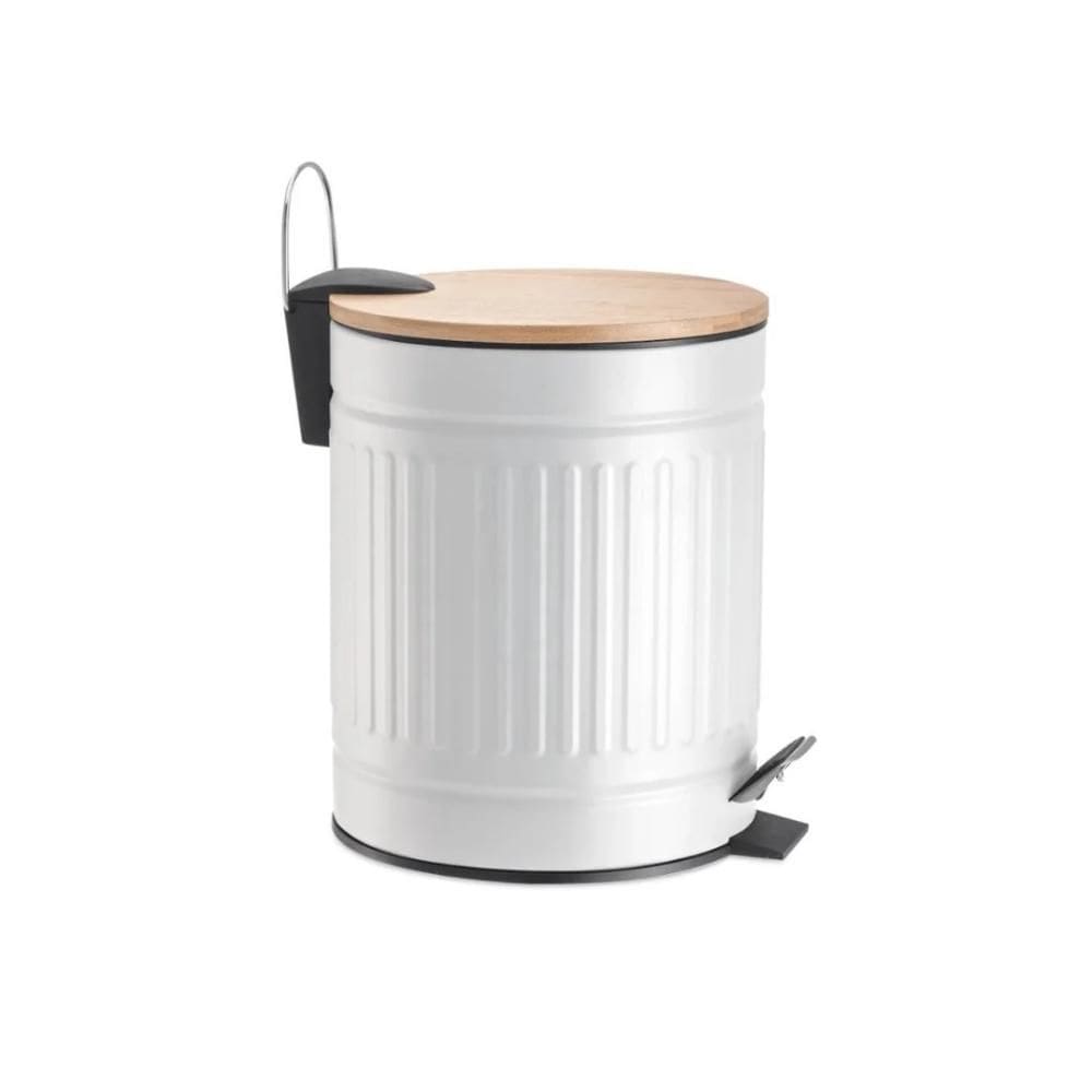 Lixeira 5 Litros Jolitex Fluted Metal 20,5X20,5X24,5 0118006
