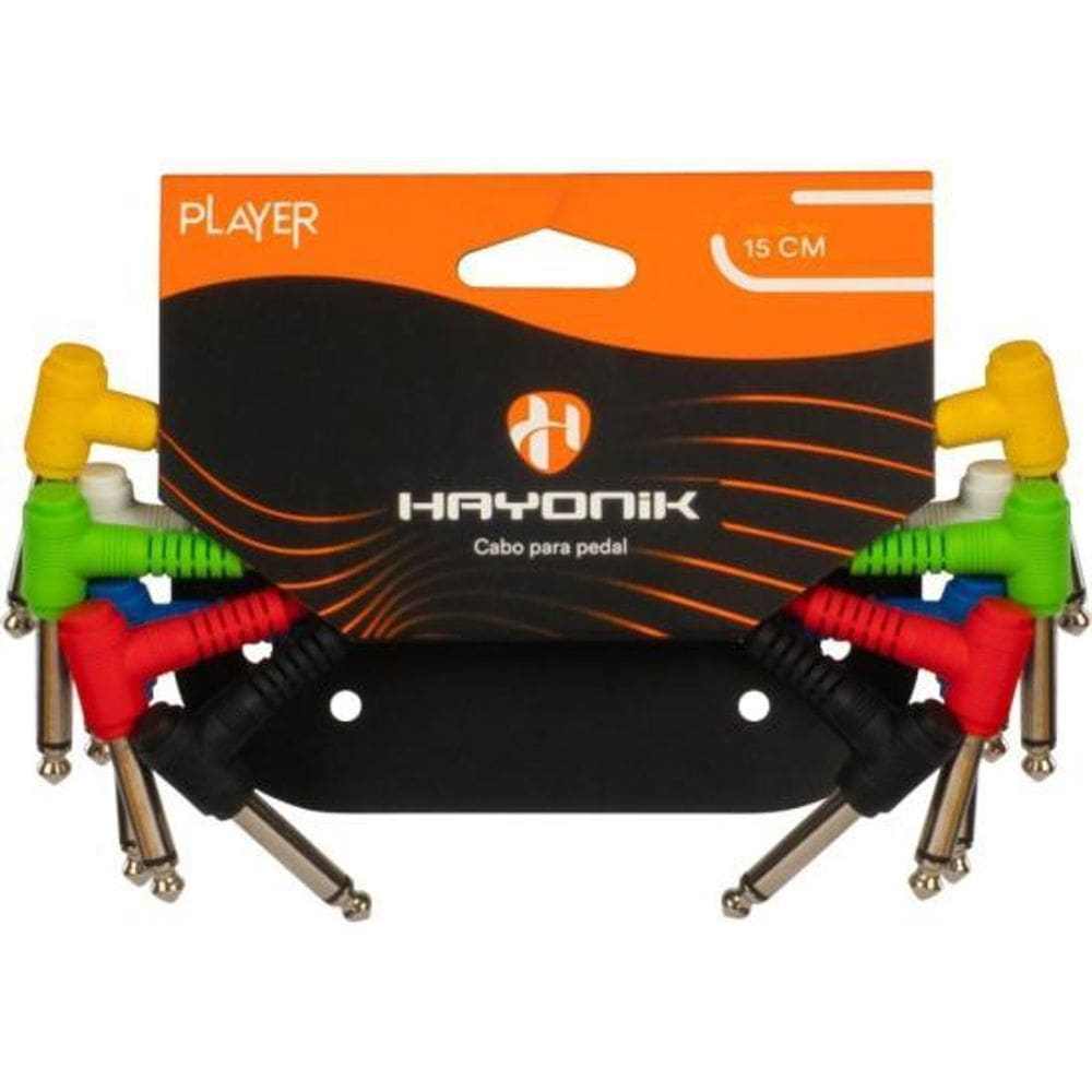Kit Cabo Para Pedal 15cm Hayonik diverso Com 6 [F003]