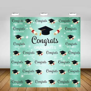 Pano de fundo Mocsicka Felicite Graduation 220x220cm Vinil
