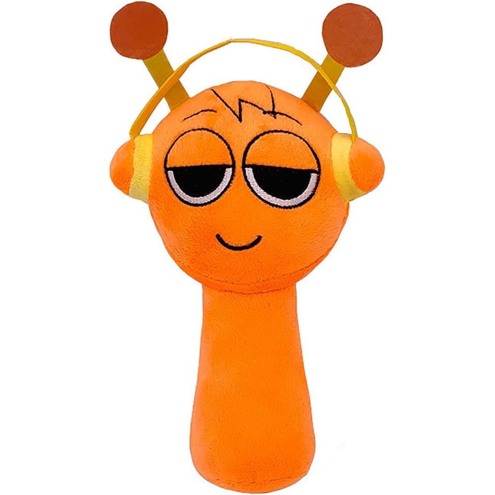 Brinquedo de pelúcia Sprunki Sprunky Wenda e cinza de 25 cm para crianças
