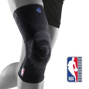 Suporte de joelho Bauerfeind Sports NBA Basketball Preto Tamanho L