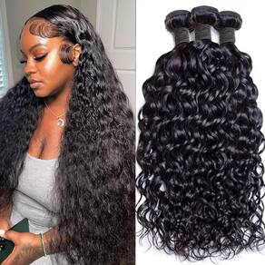 Pacotes de cabelo CTTARETAKE Water Wave 100% virgem brasileira