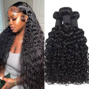 Pacotes de cabelo CTTARETAKE Water Wave 100% virgem brasileira