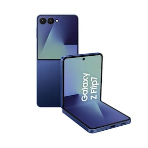 Celular Samsung Galaxy Z Flip7 5G, 512GB, 12GB RAM, 6.9". Câmera Dupla 50MP, Galaxy AI - Azul