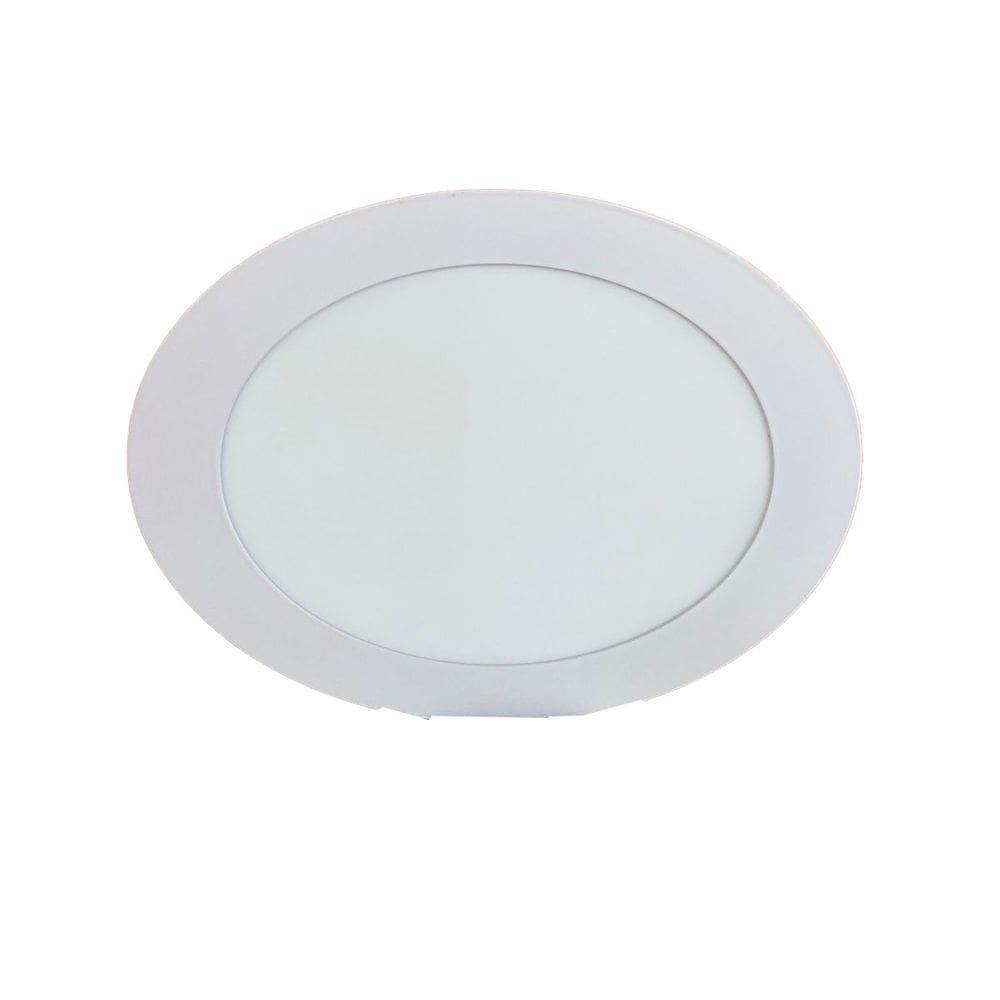 Painel LED 15,4x15,4 Redondo Branco Embutir 12W 4000K Foxlux