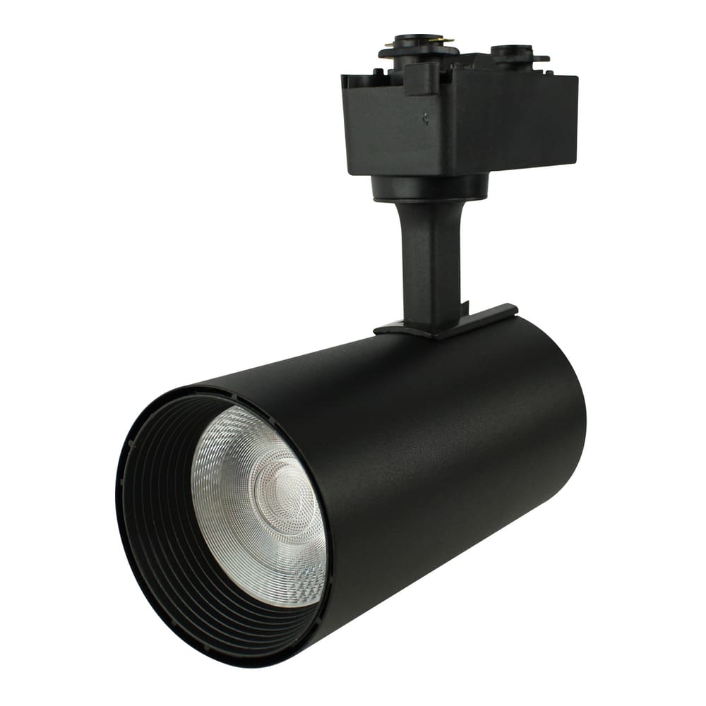 Spot Led Trilho 12W Preto 3000K Bivolt Foxlux