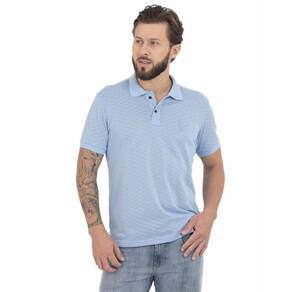 Camisa Polo Masculina Malha Tricot Algodão Conforto
