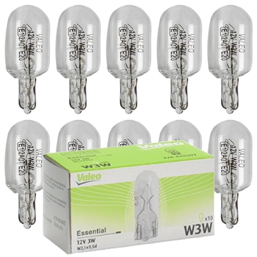 10 Lâmpadas W3W Essential 12V Sinalização Miniatura Valeo