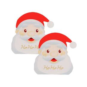 Kit 2 Pacotes Guardanapo Natal Papai Noel 20 Folhas Duplas 16cm - Magizi