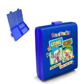 Lancheira Infantil Patati Patatá 3 Divisórias Azul