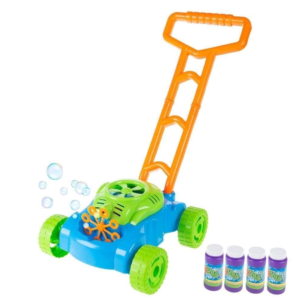 Carrinho Lança Bolhas Infantil Máquina Automática Empurrador