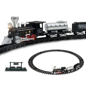 Ferrorama Clássico 5 Vagões Locomotiva Elétrica Luz E Som