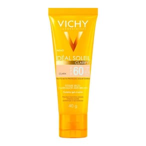 Protetor Solar Idéal Soleil Clarify Clara FPS 60 Gel Creme Com Cor 40g