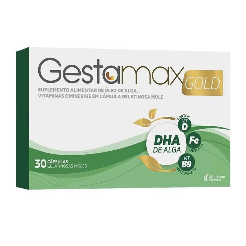 Gestamax Gold Mantecorp 30 Cápsulas