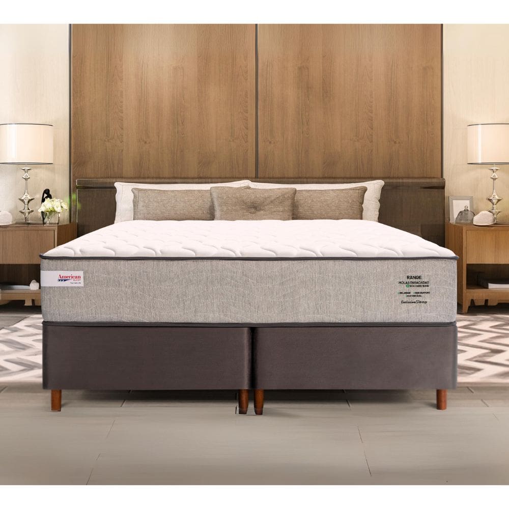 Colchão Range Eco Hard Base 26 cm - Molas Ensacadas - American Sleep