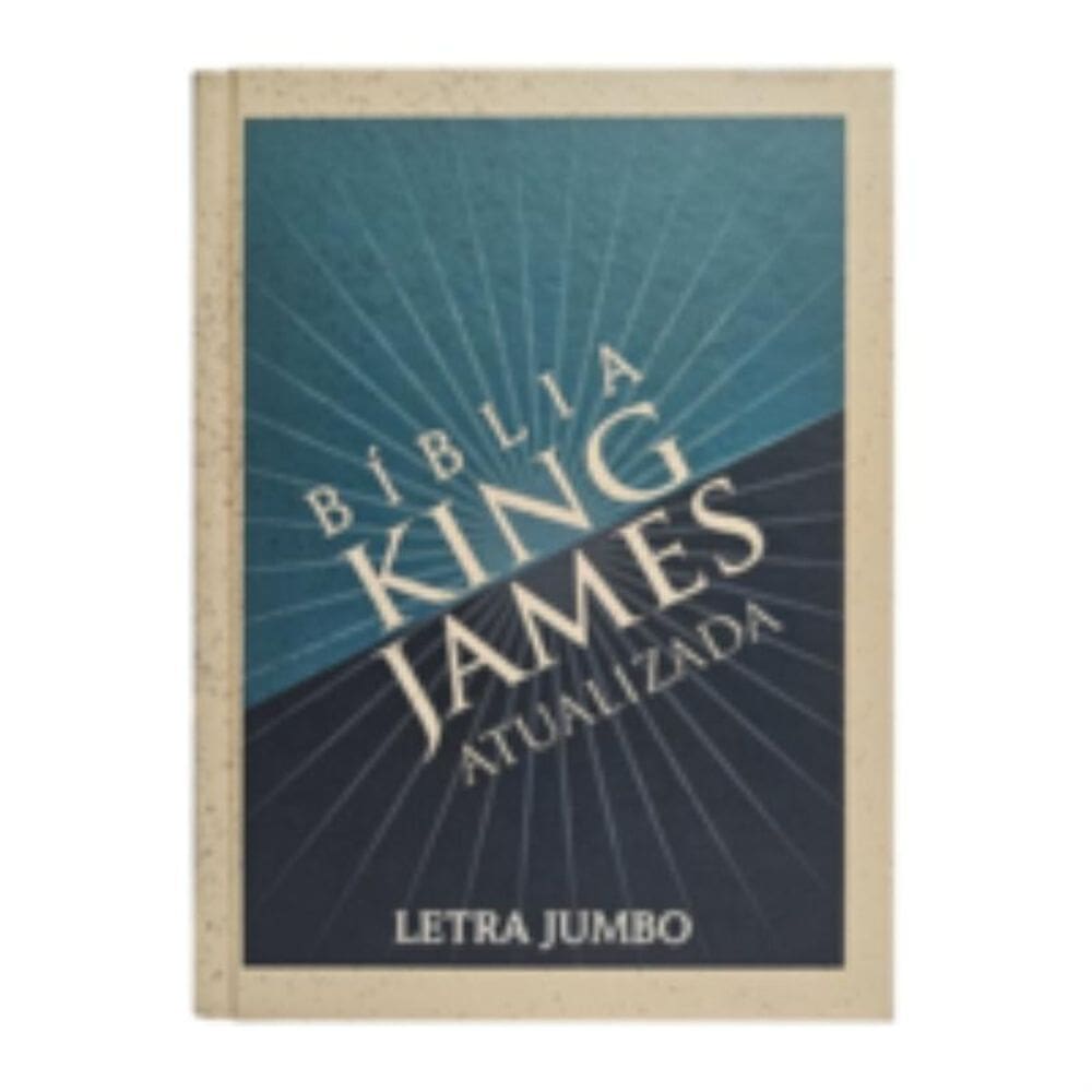 Bíblia jumbo KJA - retrô