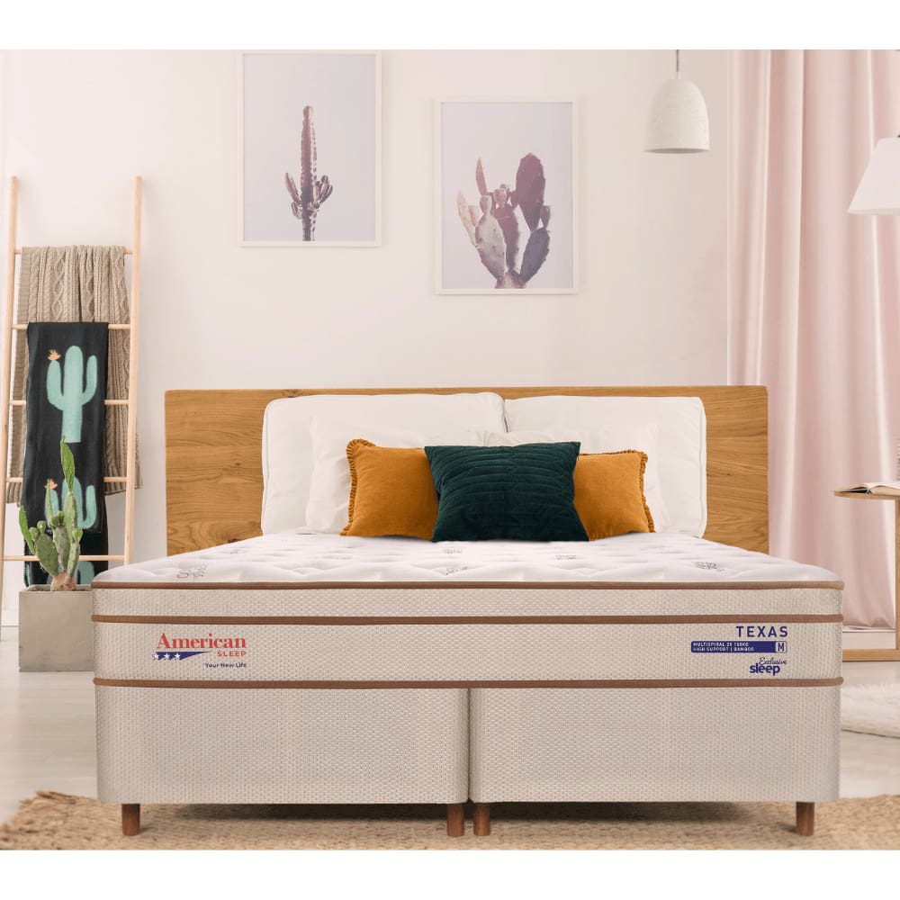 Colchão Texas Multispiral 24cm American Sleep