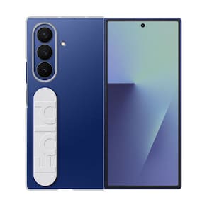 Capa Transparente com Cinta Galaxy Z Fold7 - Transparente