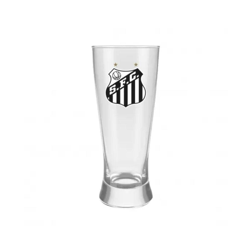 Copo Lager Cerveja/Chopp Time Santos 300ml - Allmix
