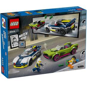 Lego City 60415 Perseguição de Carro da Policia e Muscle Car