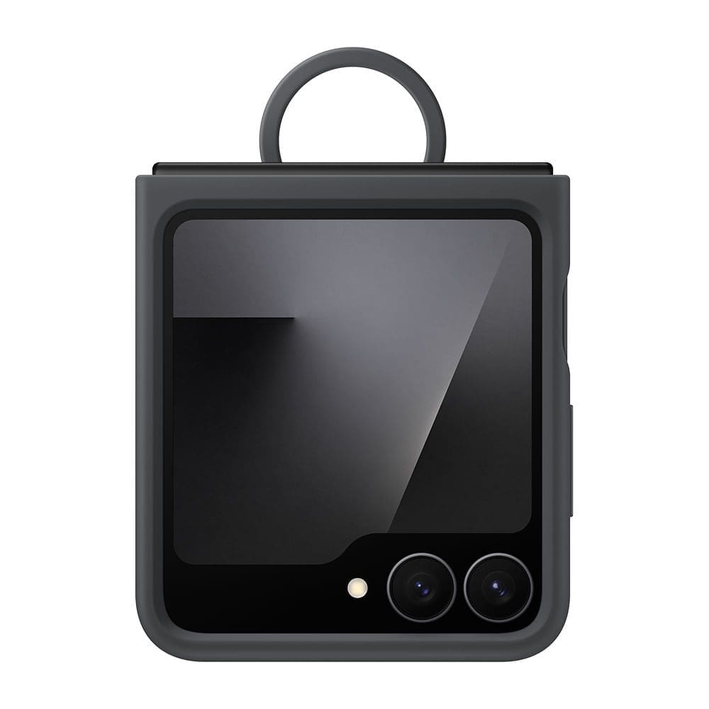 Capa Protetora Silicone Galaxy Z Flip7 FE - Preta