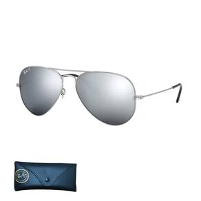 Óculos De Sol Ray Ban Aviator Mirror RB3025 Tamanho 58