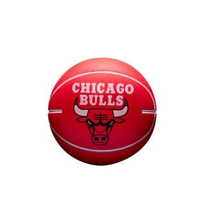 Mini Bola de Basquete NBA Dribbler Bulls 19cm Relaxante Wilson