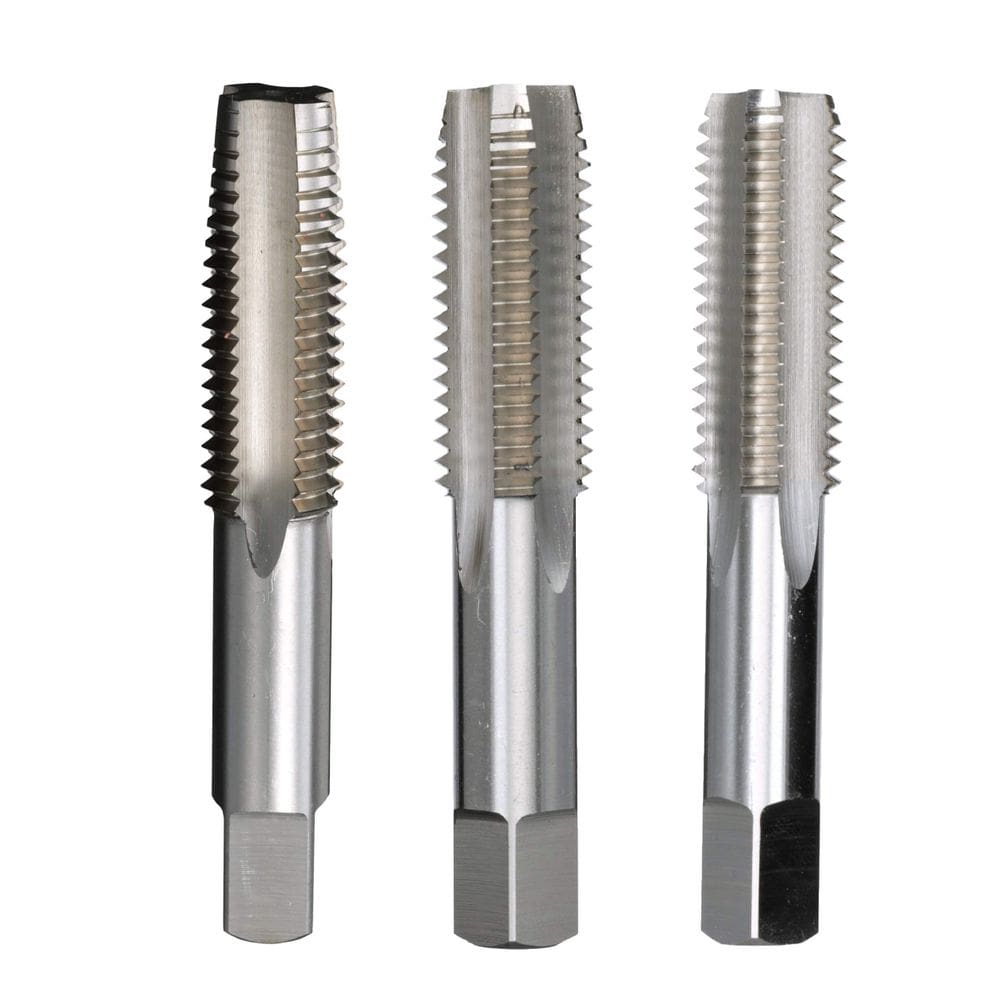 Tap Set Drill America DWT60754 1/4-28 UNF HSS Left Hand 4F