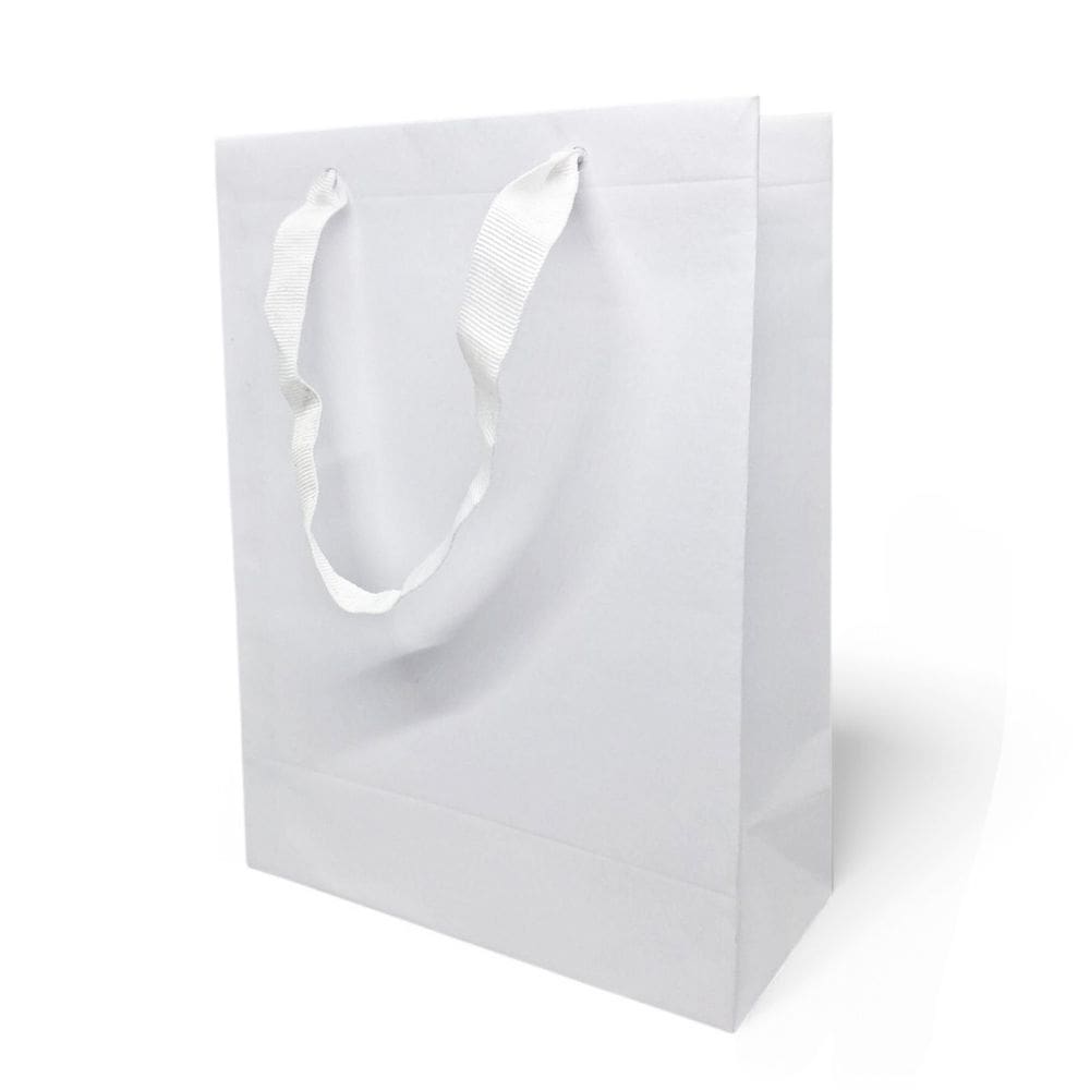 Sacola De Papel Offset P Com Alça Prática Unidade 20 cm