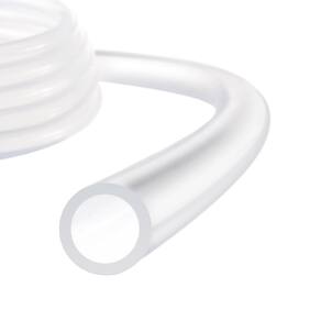 Tubo de silicone Rebower 6 mm ID x 9,5 mm OD 15,2 m de comprimento transparente