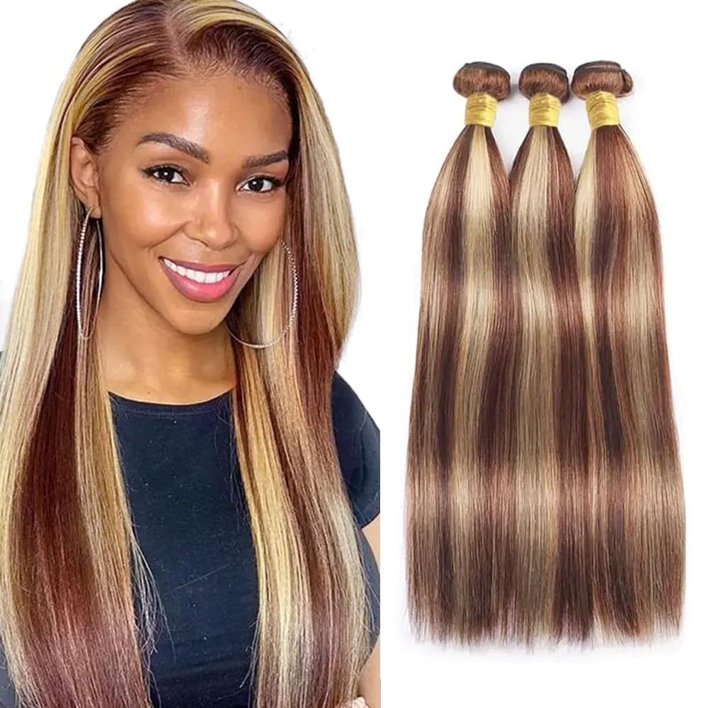 Pacotes de cabelo LadrxADR 613 Blonde Straight 60cm 65cm 70cm