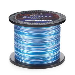 Linha de pesca Regum-U GumMax 8X Stealth 16LB/1500m azul marinho