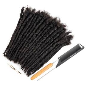 Loc Extensions DAIXI, fechaduras entrelaçadas feitas à mão, 100% cabelo humano