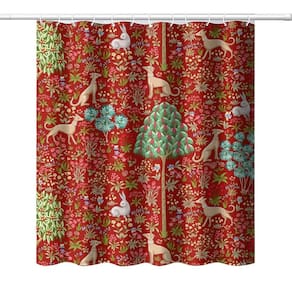 Cortina de chuveiro SXXLDNG Vintage Floral William Morris Design